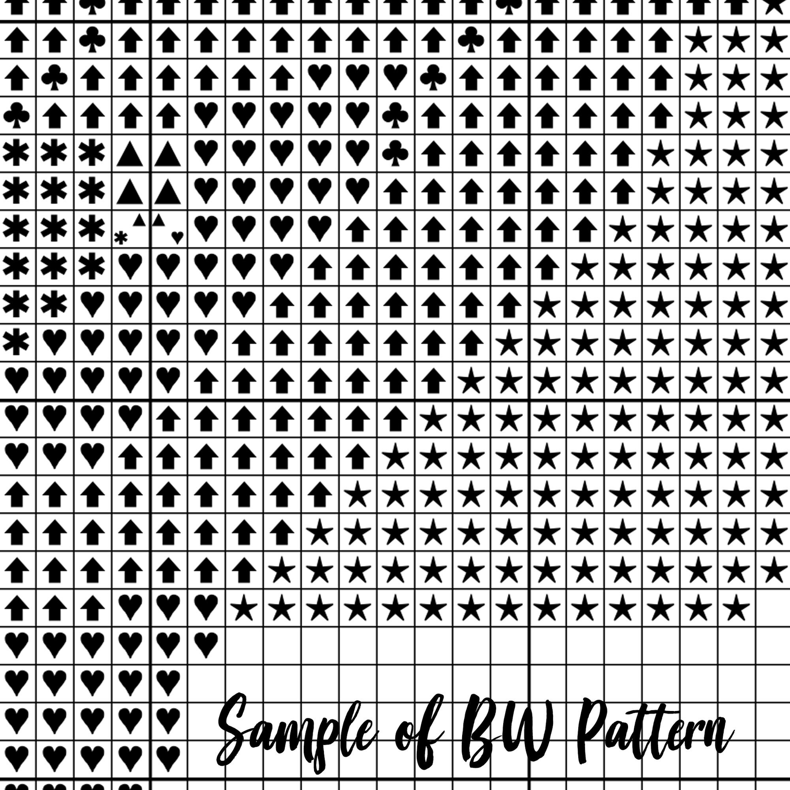 The Count Zero Fucks Given Cross Stitch Pattern (PDF Pattern) - Image 4