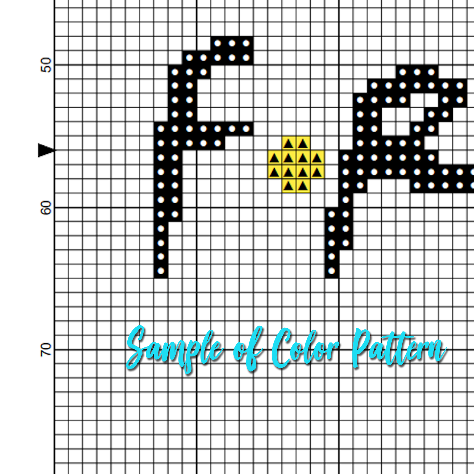 Friends TV Show Logo Cross Stitch Pattern (PDF Download) - Image 2