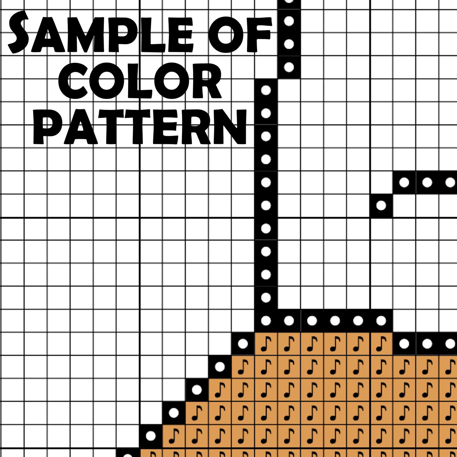If I Fits I Sits Cat Cross Stitch Pattern (PDF Download) - Image 3