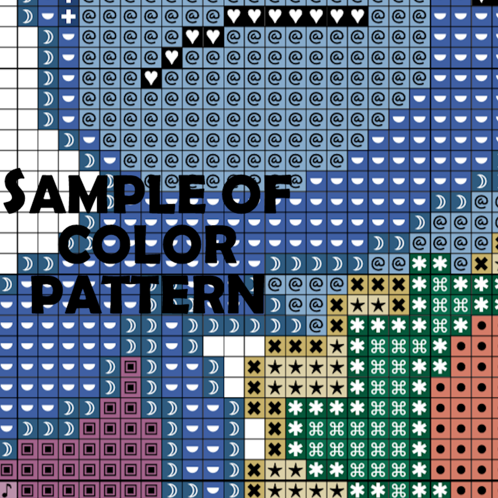 Lilo and Stitch Ohana Means Family Cross Stitch Pattern (PDF Download) - Image 3
