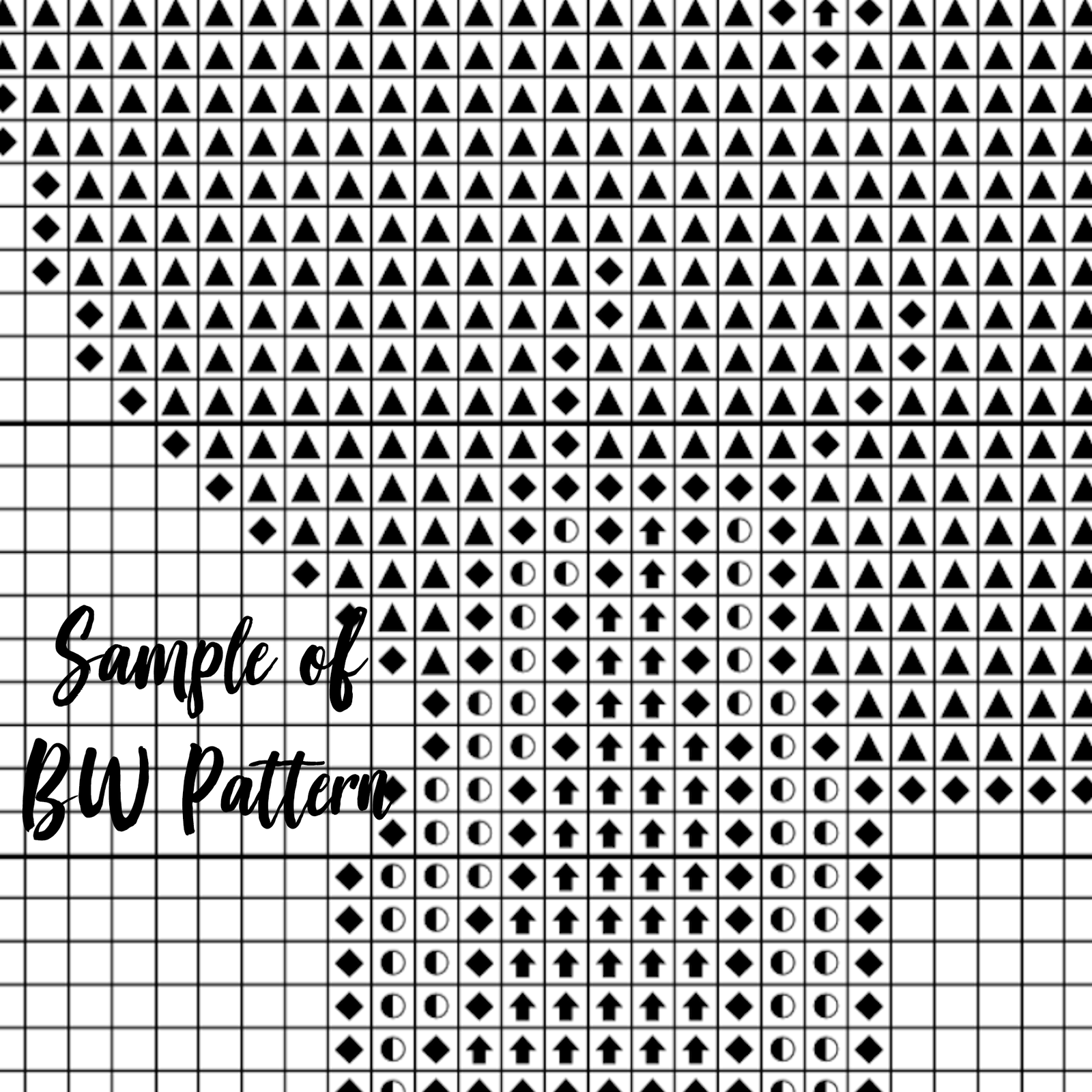 Little Mermaid She Be But Little She Is Fierce Cross Stitch Pattern (PDF Download) - Image 3