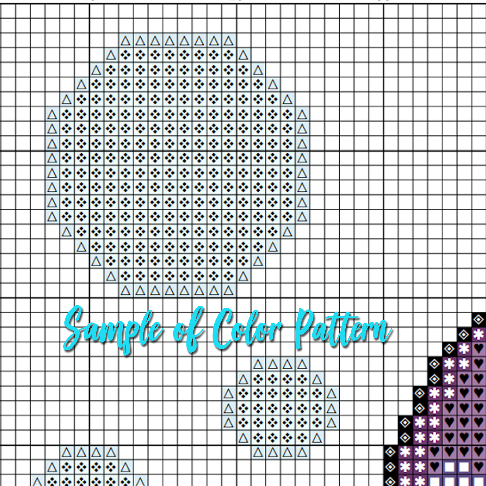Funny Octopus Slap 8 People Cross Stitch Pattern (PDF Download) - Image 3