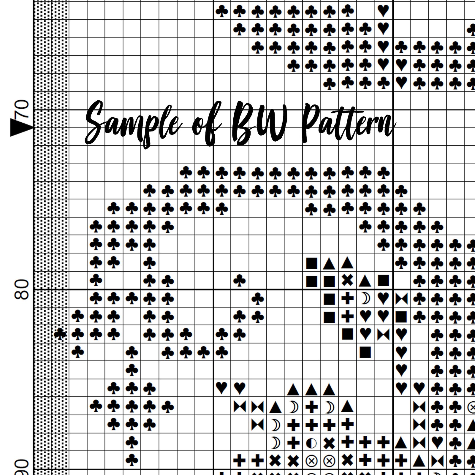 Flowery Cunt Subversive Cross Stitch Pattern (PDF Download) - Image 3