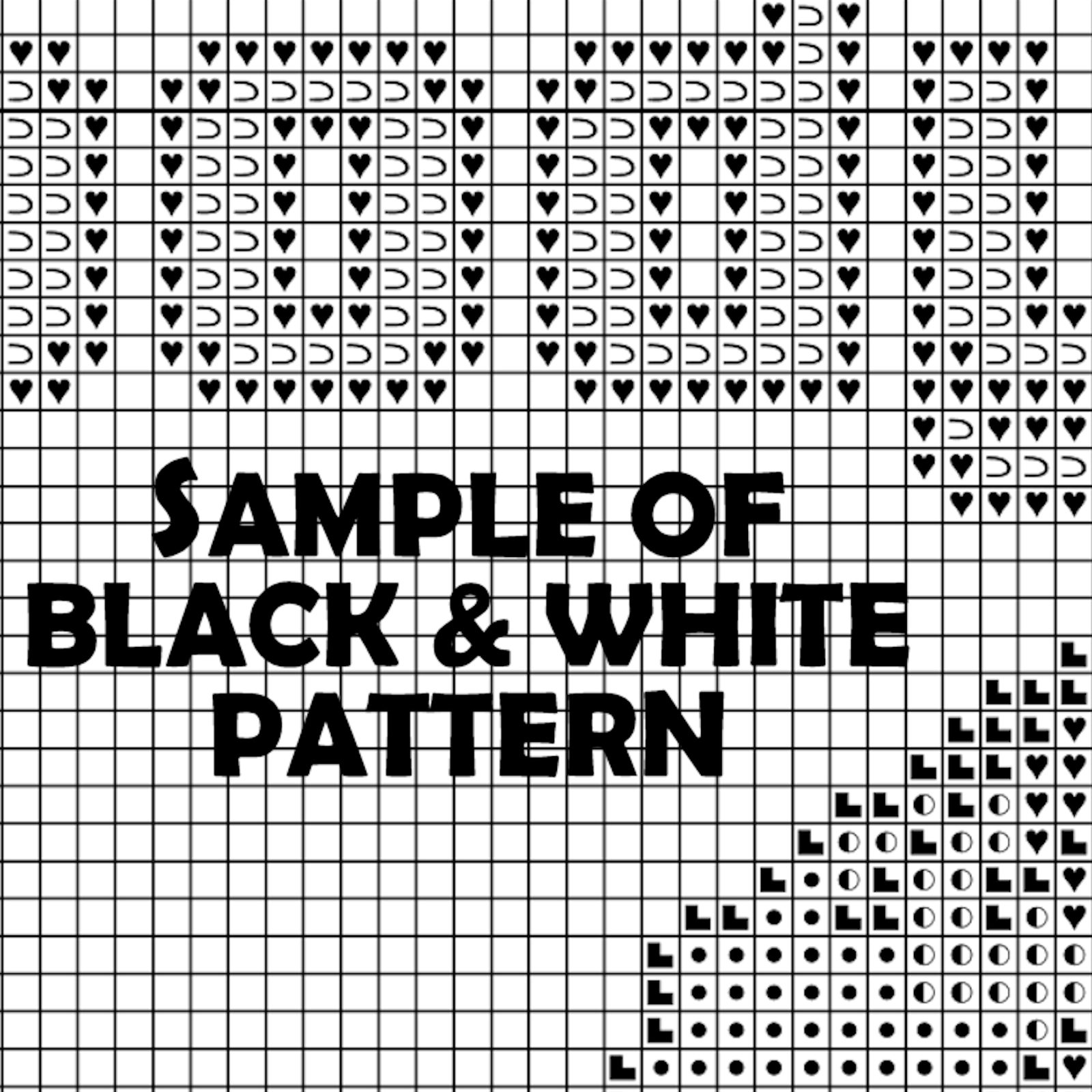 Be Soft Kind Loving Take Nobody's Bullshit Cross Stitch Pattern (PDF Download) - Image 4