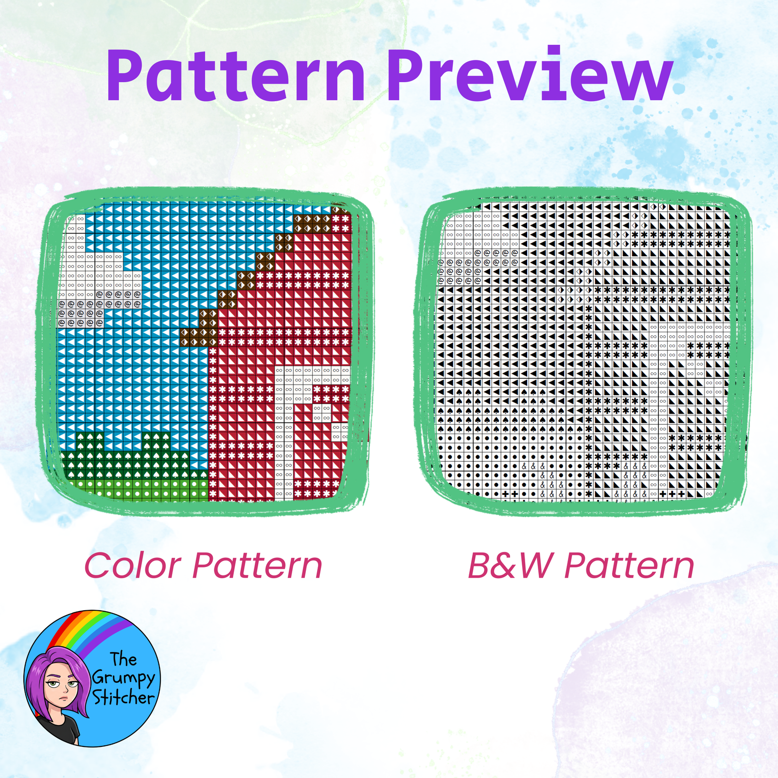 Barnyard Buddies Cross Stitch Pattern (PDF Download) - Image 3